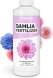 Dahlia Fertilizer for Dahlia Flowers, Supports Healthy Growth of Dahlia Flowers and Bulbs, Liquid Fertilizer by TPS Plant Foods, 32 oz (1 Quart)