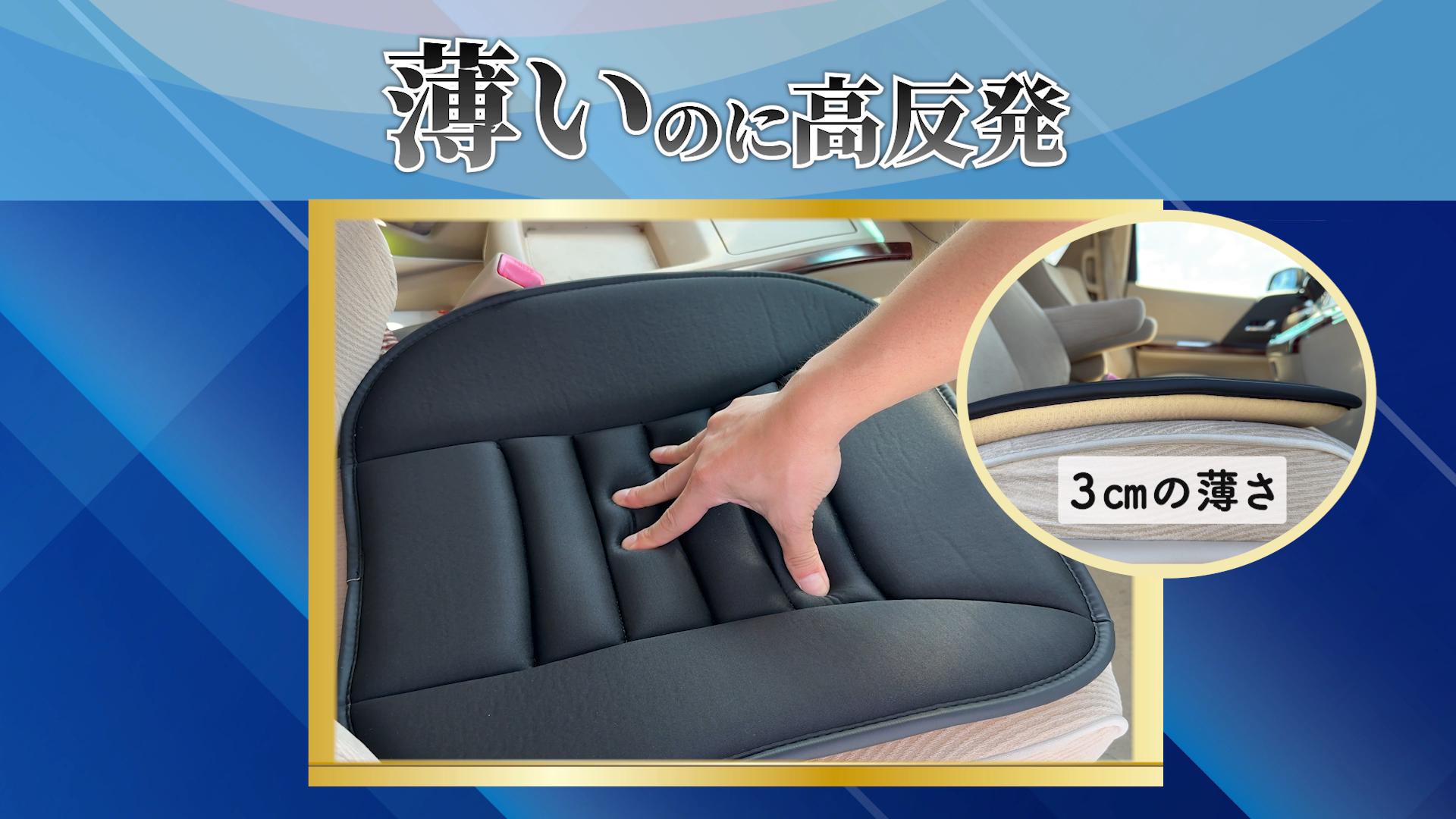 Amazon.co.jp: LURE 車 シートクッション 座布団 薄型 【柔整師推奨