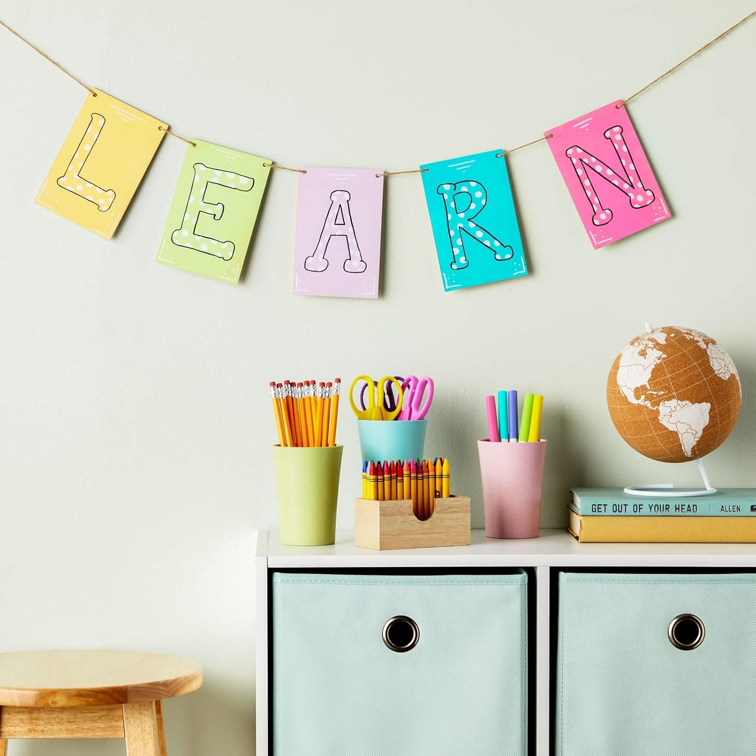 Bright Creations Unfinished Wood Craft Blanks - 3.75 x 5.75 in, Pack of 50 - Jute String Included for Blank Wood Signs & Banners - Great for Stenciling, String Art & DIY Painting - Wooden Plaques Bulk - Image 3