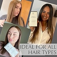 Vista 5 de go-Kera Tratamiento alisador de queratina – Kit profesional de tratamiento capilar de queratina brasileña – Alisado, hidratante, reparador, efecto