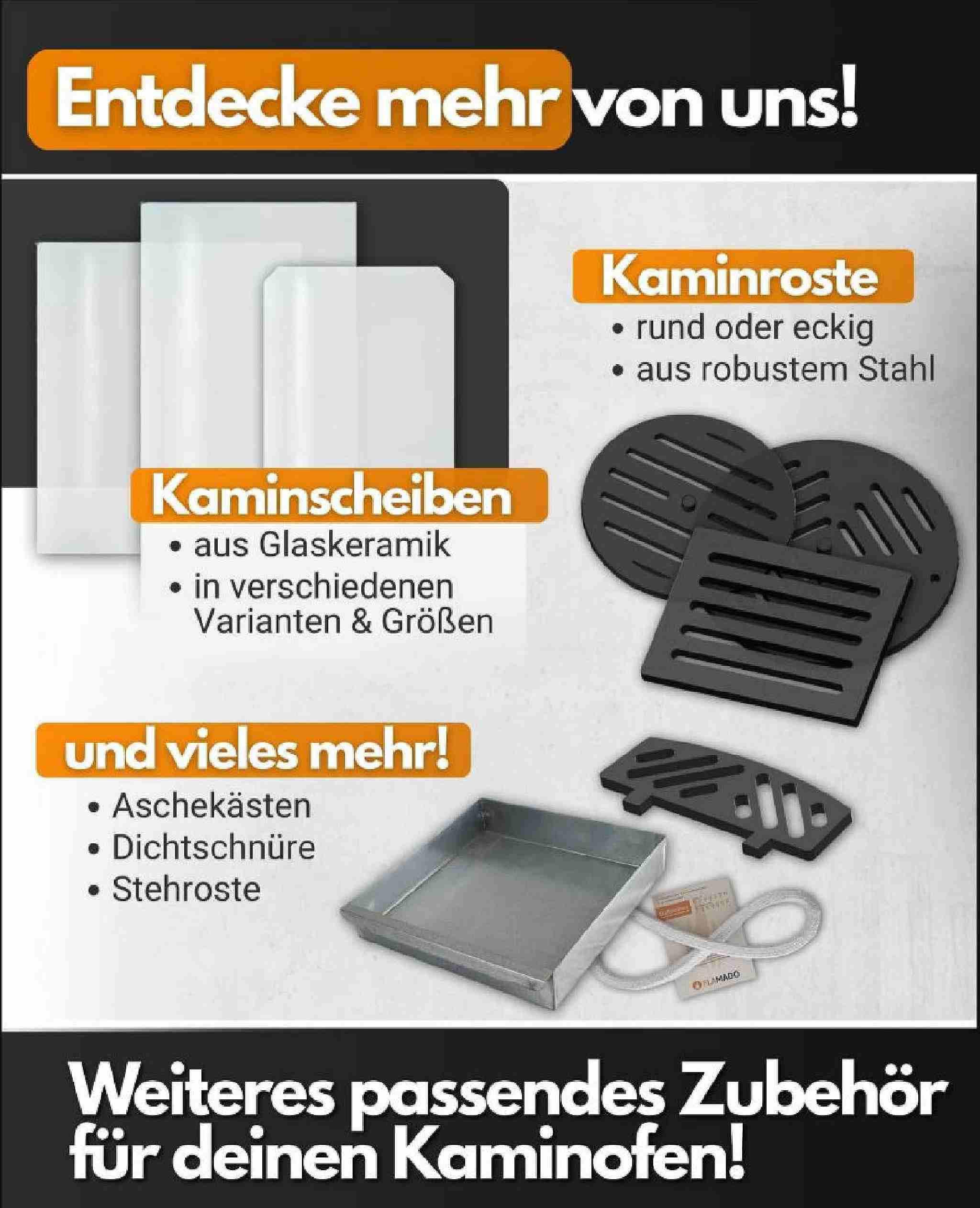 Revêtement de foyer – Compatible avec Termatech TT20** et d'autres modèles de cheminée et de poêles, avec aperçu du modèle, revêtement de cheminée en vermiculite, ajustement parfait et facile à