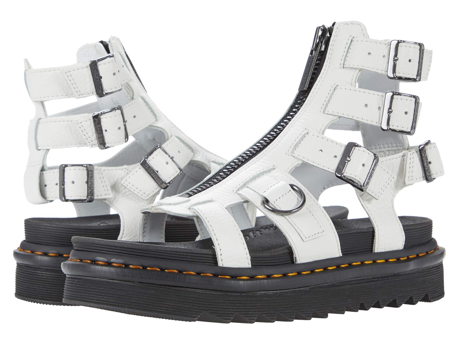 Dr. Martens Women's Zebrilus Olson Sandals MILLED NAPPA Sandals