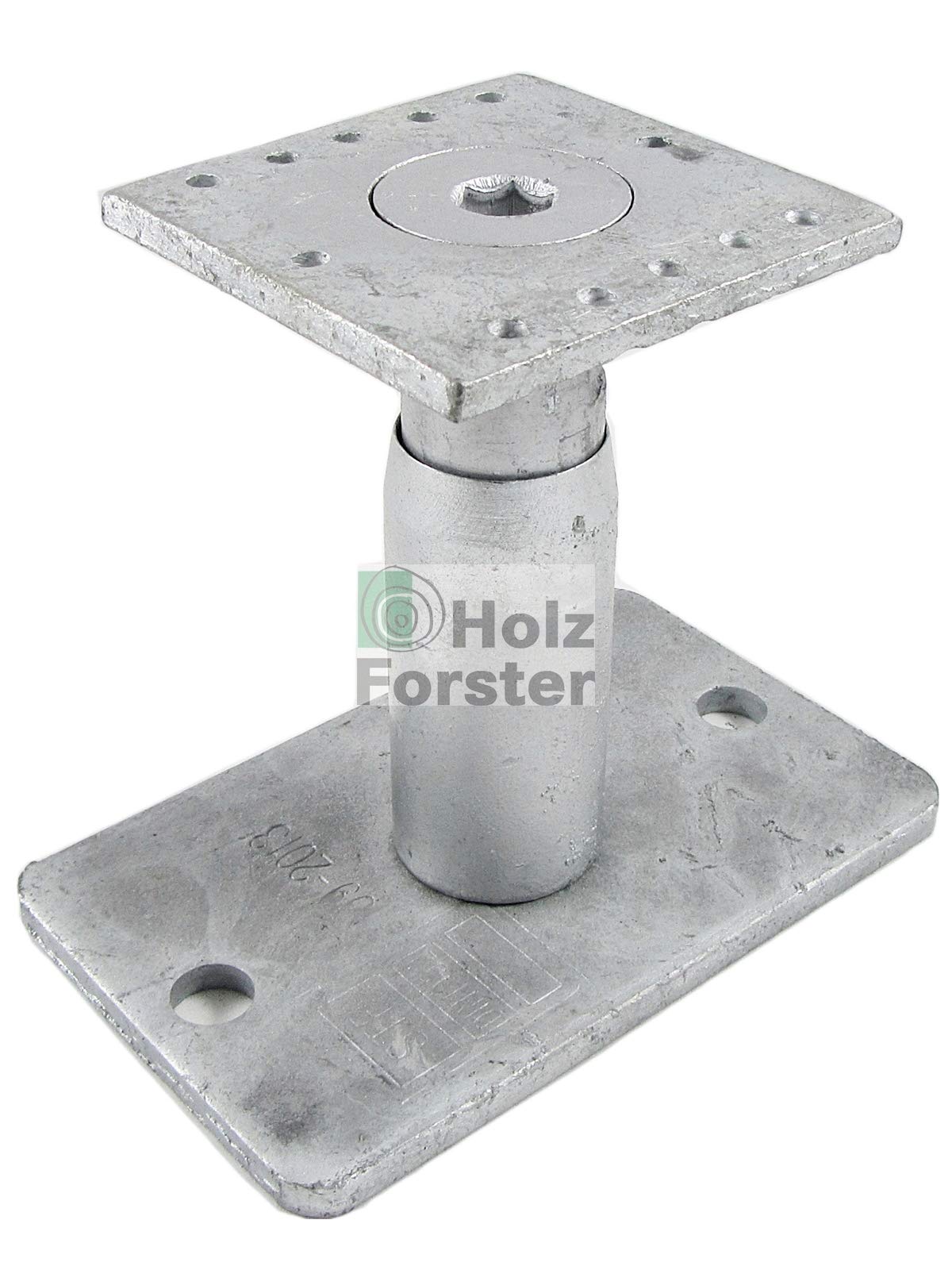 EUROTEC Pedix Pfostenträger höhenverstellbar 140 plus 50mm
