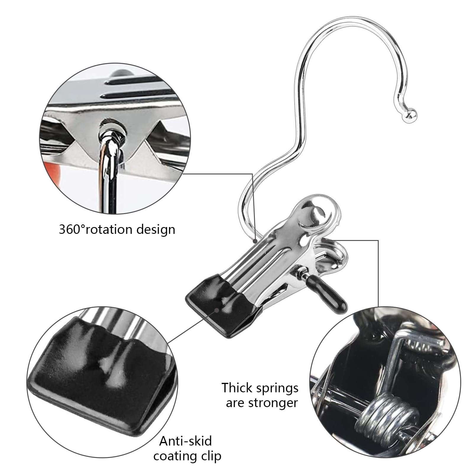 Gancio WENKO Mollette Clip Con Asola In Metallo Multicolore | Leroy Merlin - 12