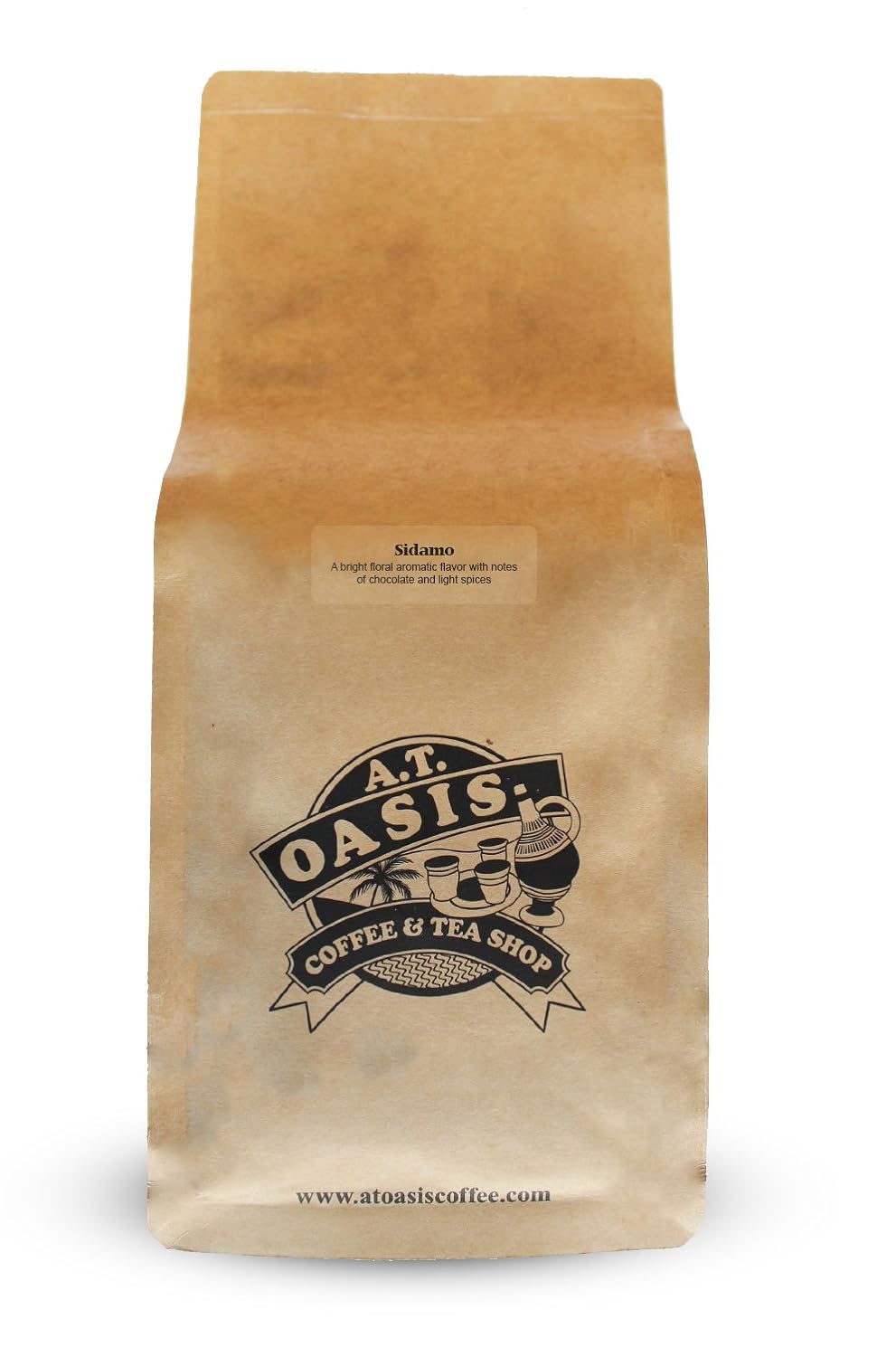Sidamo Ethiopian Coffee ~ Whole Bean ~ 100% all natural ~ Arabica bean