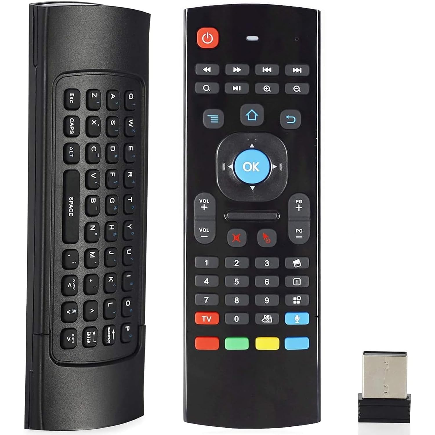 HITORE 4 in 1 Air Mouse Remote Control Compatible for Android TV Box Devices, Mini PC, Windows | Wireless Keyboard, 6-Axis Somatosensory, IR Remote Learning | Seamless 2.4GHz RF Connectivity-picture-13