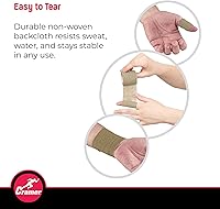 Vista 32 de Cramer Eco-Flex Self-Stick Stretch Tape, Cohesive Tape, Flexible Elastic Sports Tape, Athletic Training Room Supplies, Easy Tear & Self-Adherent