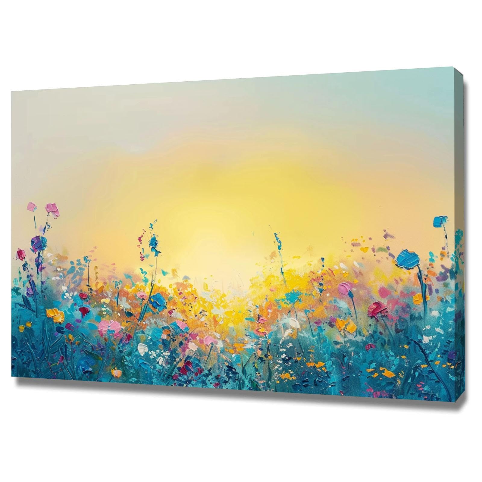 Impression sur toile de qualité supérieure tableau végétal encadré - 8