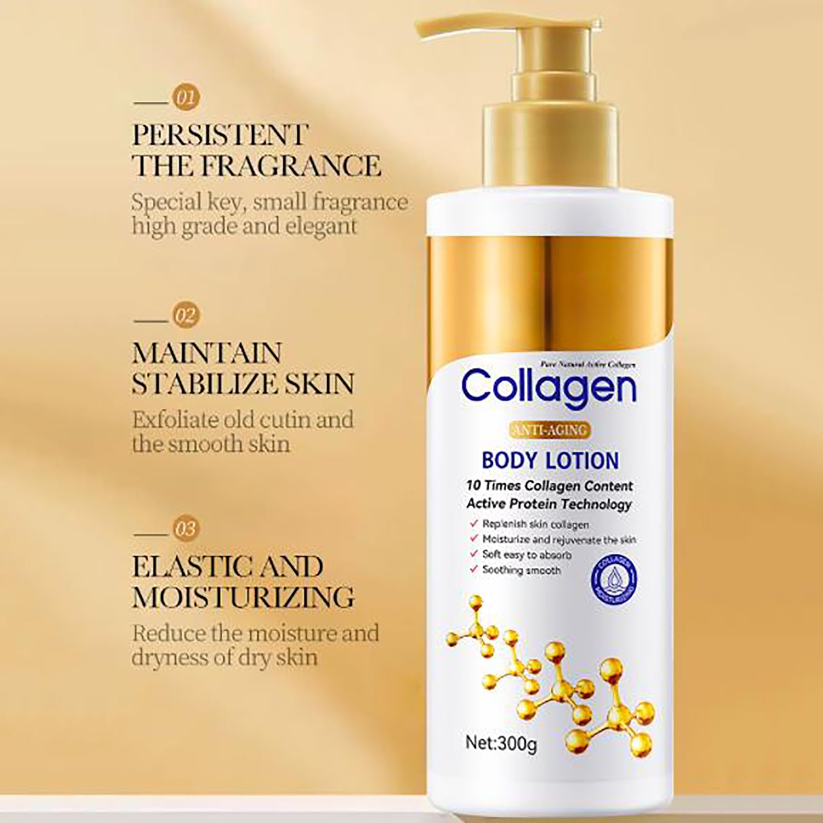 Collagen zestaw prysznicowy z 500 ml szamponu, 500 ml odżywki, żel pod prysznic, żel pod prysznic, 300 ml balsam do ciała i spray nawilżający 100 ml, odpowiedni dla mężczyzn i kobiet (zestaw