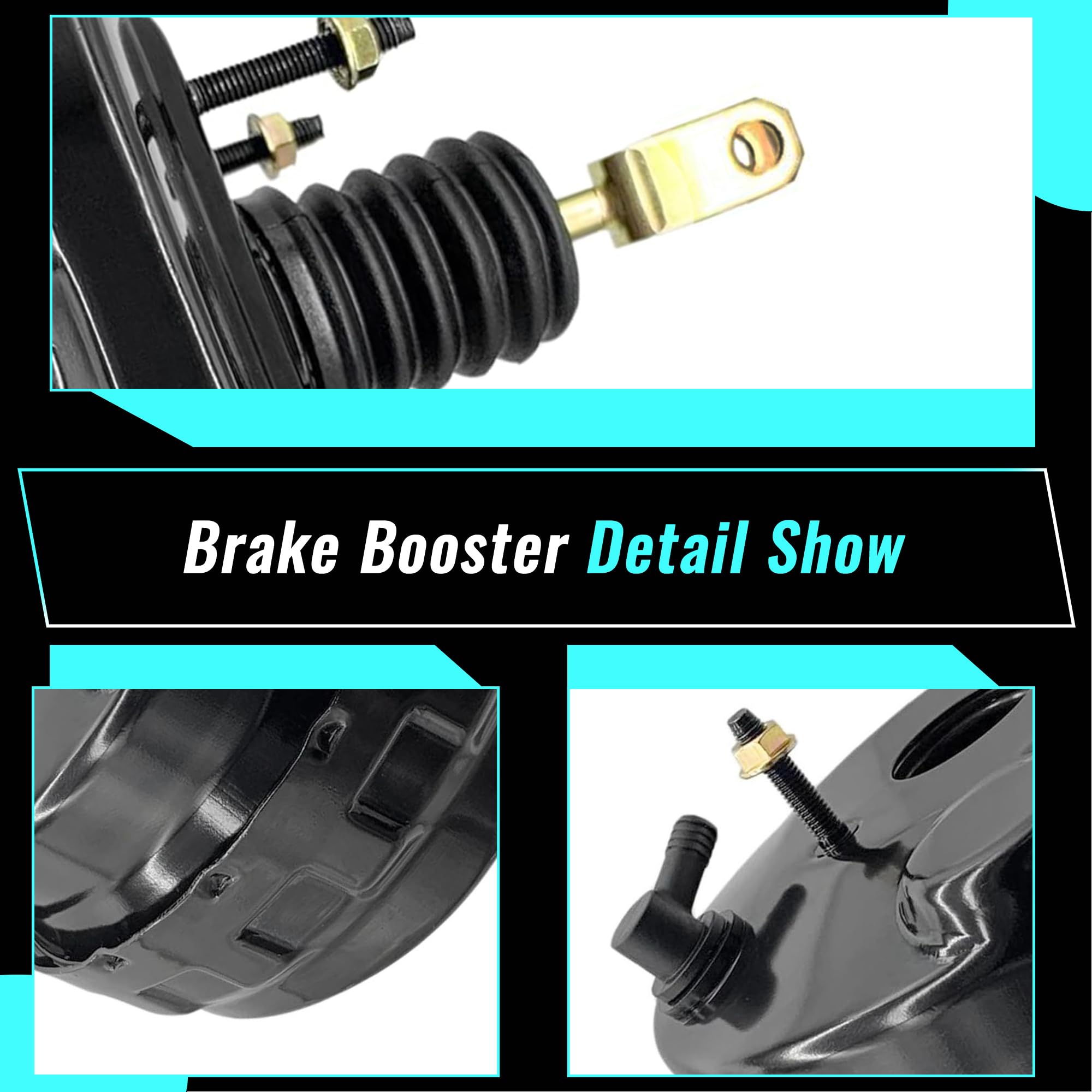 A-Premium Brake Caliper Assembly - Front Left For BMW X5 2000-2006 & Land Rover Range Rover 2003-2005 - View #9