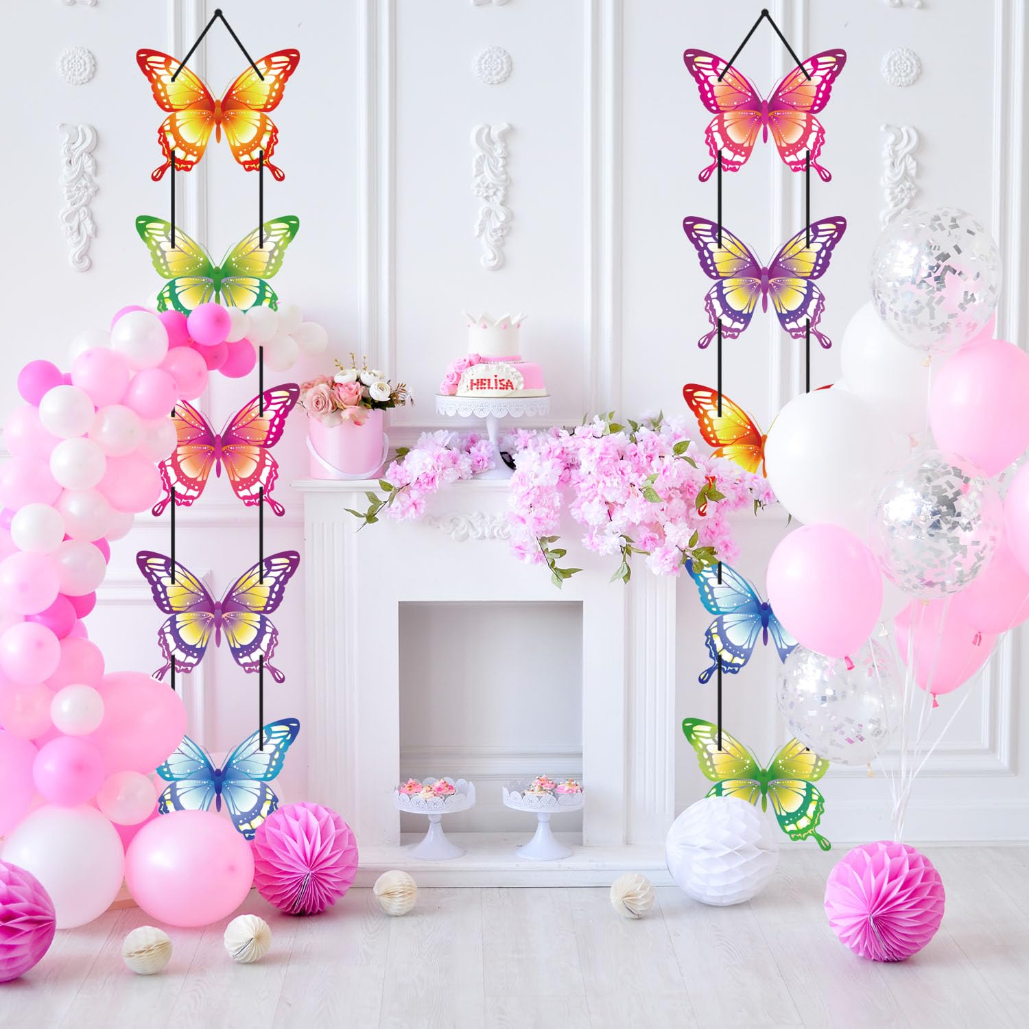 Amazon.com: Butterfly Birthday Party Decorations, Butterfly