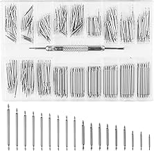 360pcs Watch Band Spring Bars Stainless Steel Spring Pins 8-25mm Diameter Modern, Modern