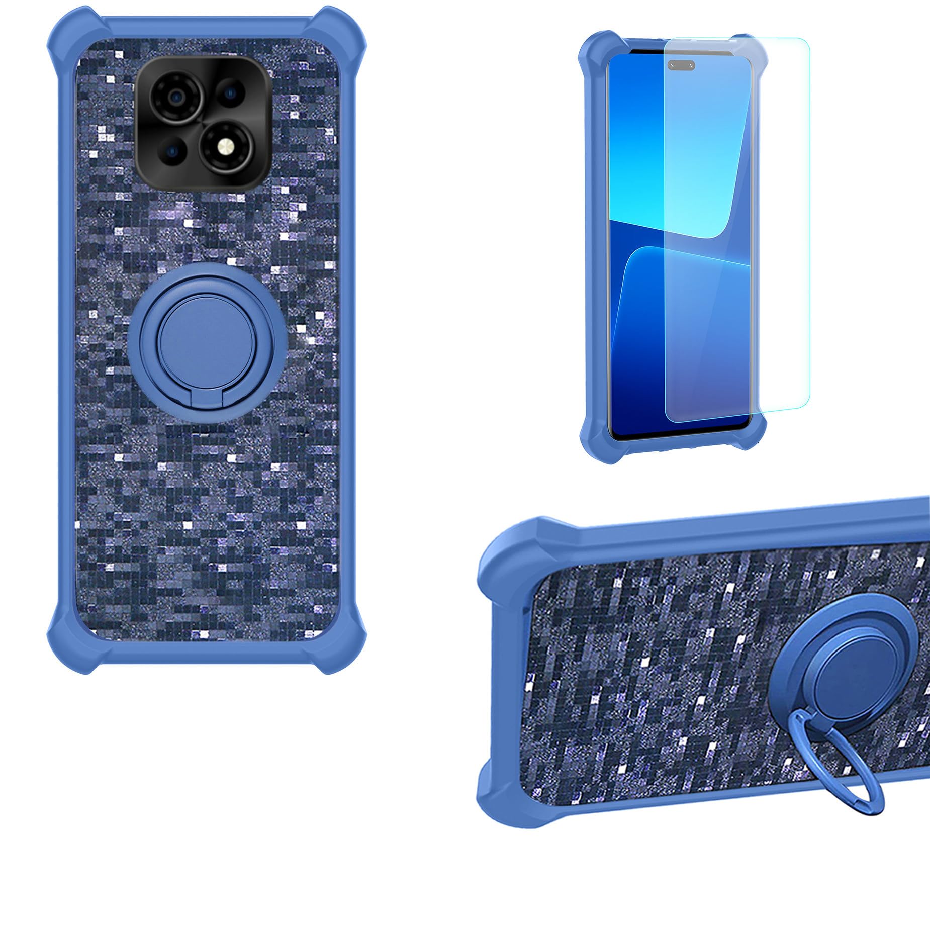 Case Compatible for Vgo Tel New 15 Phone Case Cover PC backplane +
