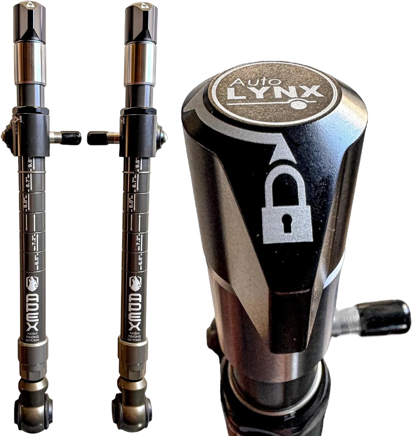 autoLYNX 8.0" Front Sway Bar Quick Disconnects for Jeep Wrangler 2007-2025, Gladiator 2020-2025 JT/JL/JK - X02-05-002 APEX Designs USA