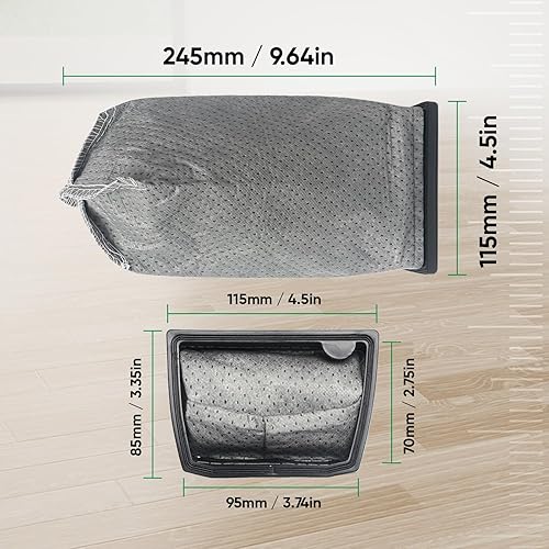 Miniatura 2 de Hoover - Bolsas de repuesto para aspiradoras, compatibles con Porta Power Swingette, aspiradora comercial de recipiente, compatible con piezas y
