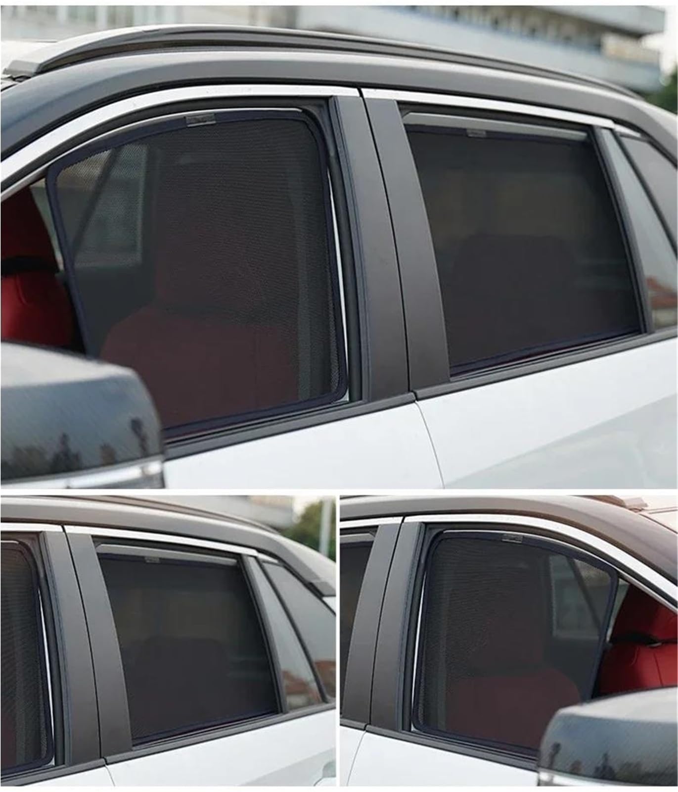 Parasoles Laterales Para Jeep Para Grand Para Cherokee 4 Dr Suv 2014-2021 Parasol Ventana Coche Cortina Magnética Parabrisas Delantero Malla | Car Window -6Pcs