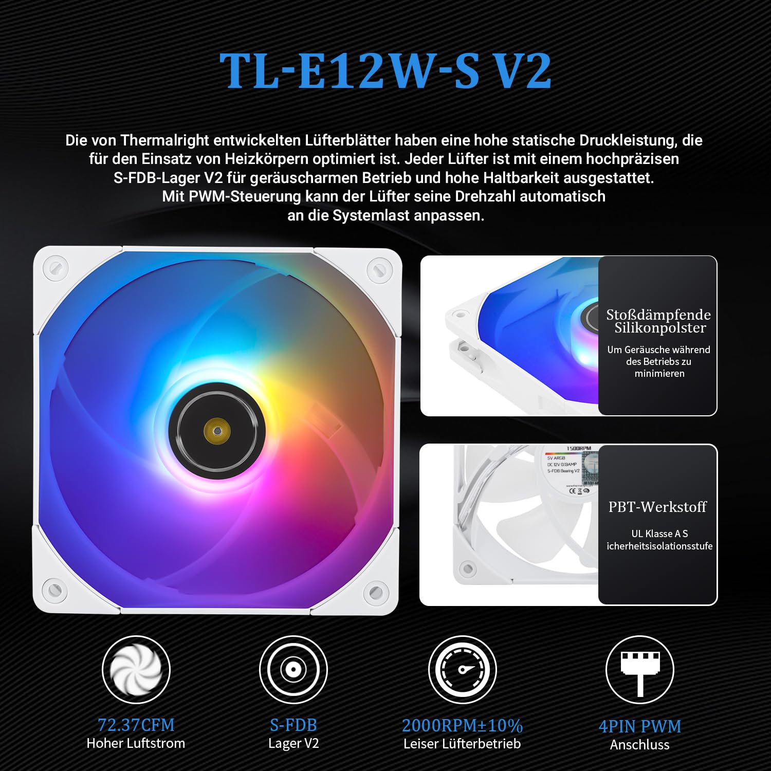 Thermalright CORE VISION 360 White ARGB CPU AIO chłodnica