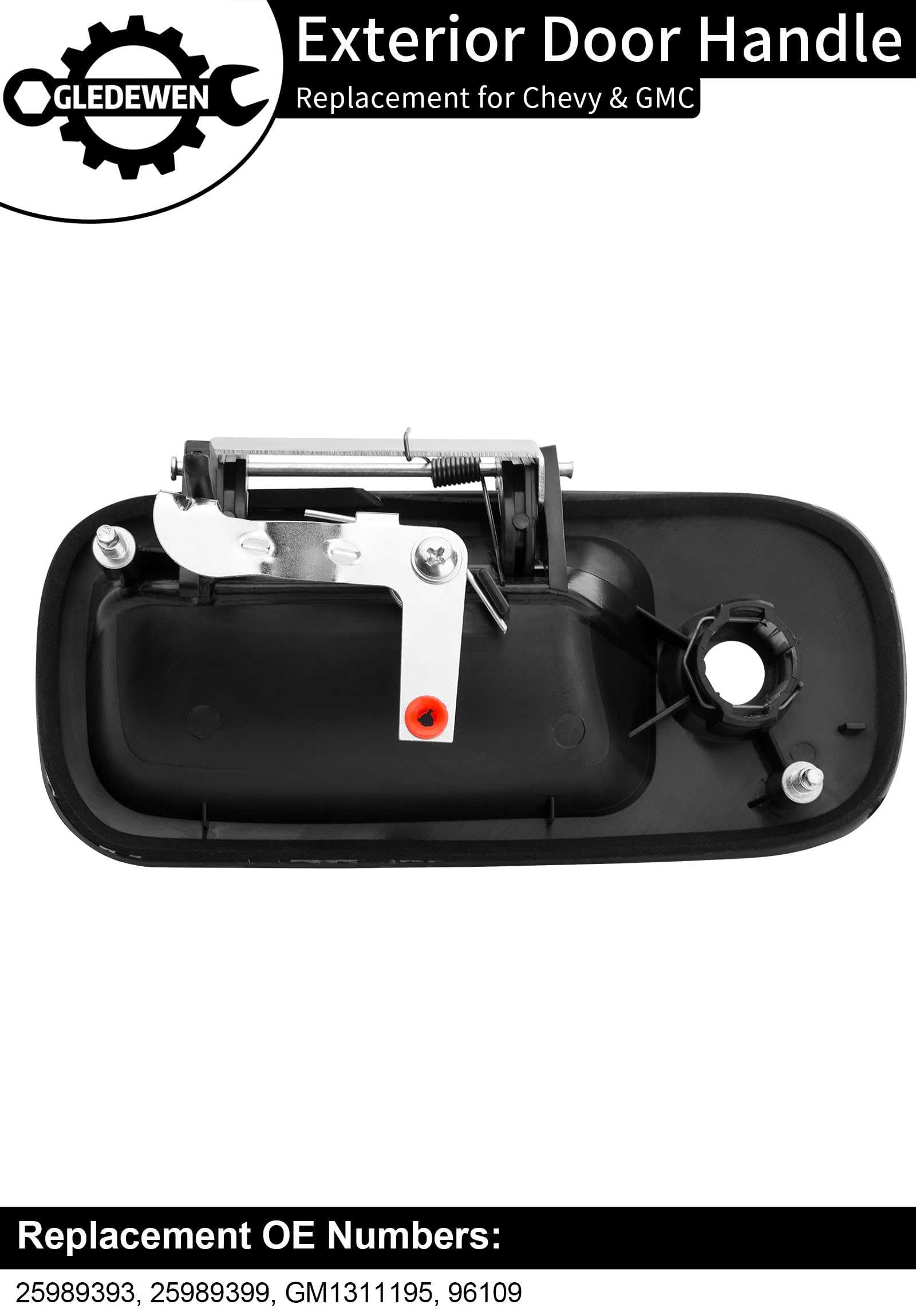 Amazon.com: Exterior Door Handle, Compatible with 2010-2022 Chevy