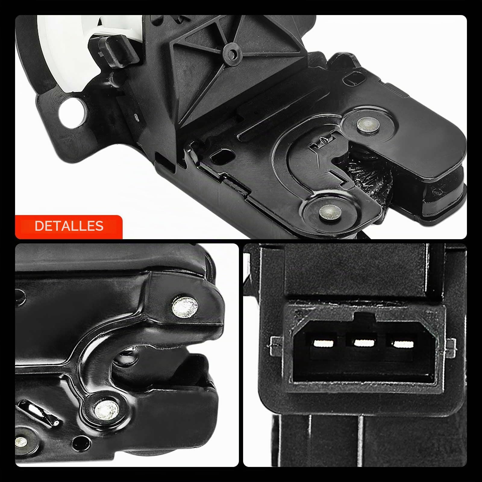 Frankberg 1x Cerradura del Portón Trasero Maletero Compatible con A4 Avant 8ED B7 Familiar 1.6L-4.2L 2004-2008 A6 Allroad 4FH C6 Familiar 2.7L-4.2L 2006-2008 Sustituir# 8P4827505C