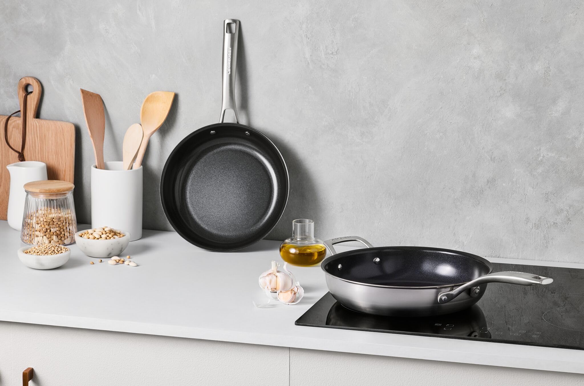 Amazon | Le Creuset エッセンシャル ステンレススチール くっつかない