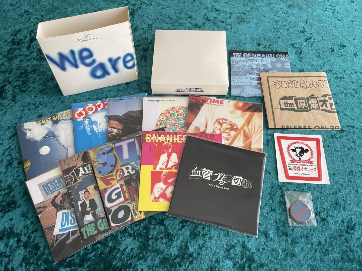 Amazon.co.jp: ☆the 原爆オナニーズ☆9CD+DVD☆復刻バッジ,ポスター
