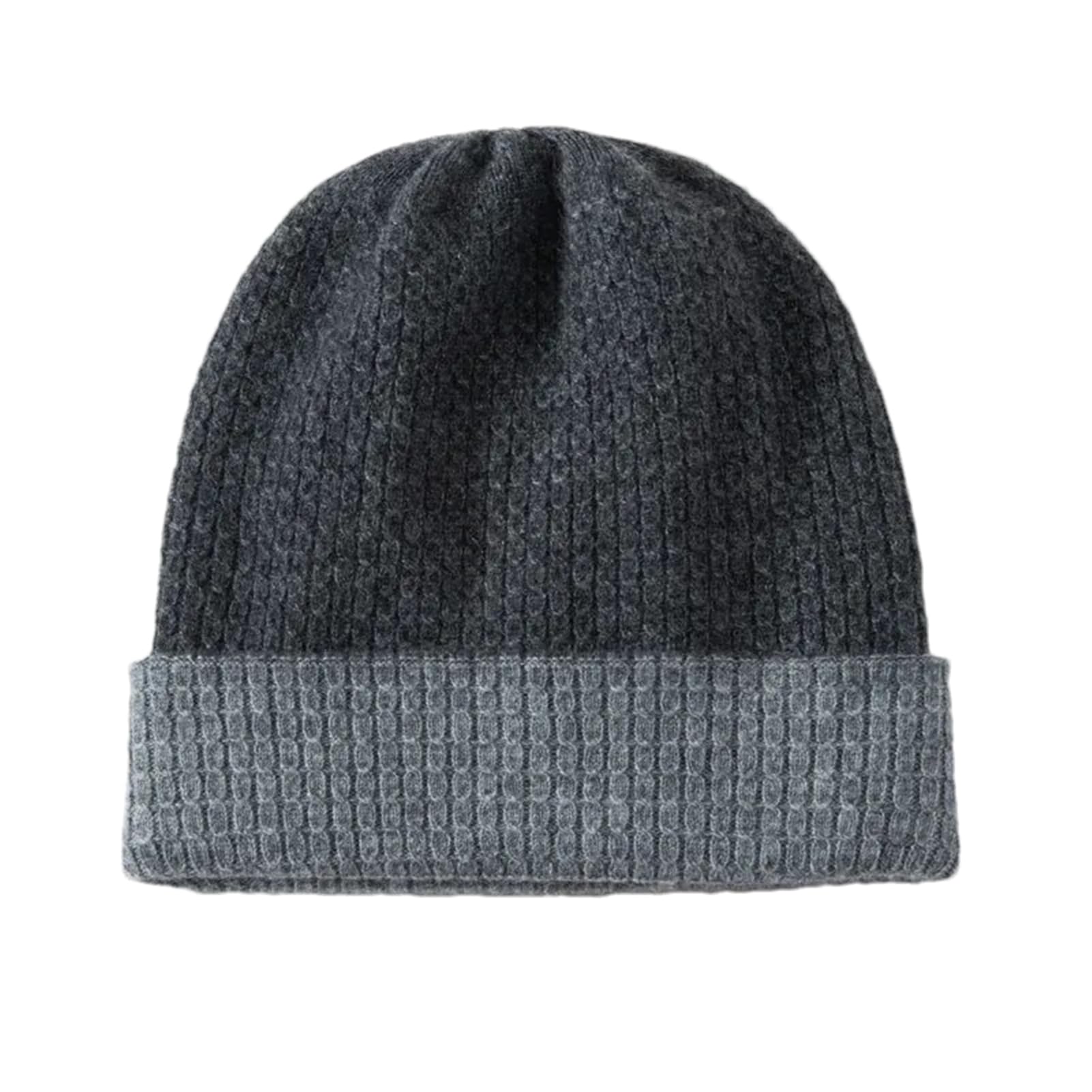 Kaszmirowa czapka dla kobiet zimowa pogrubiona czapka typu Skullies unisex utrzymuje ciepło dzianinowe czapki czapka