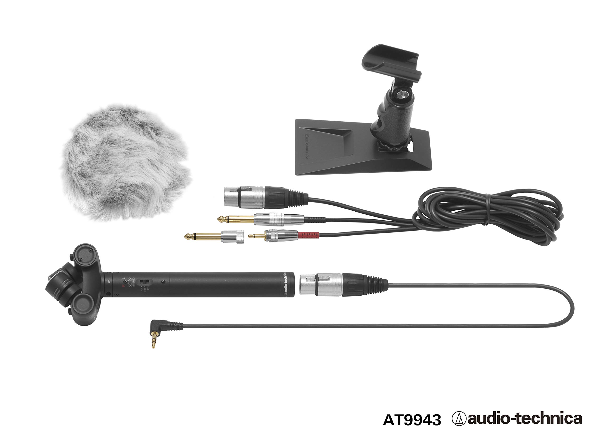 Amazon.co.jp: audio-technica ステレオマイクロホン AT9943 : 楽器