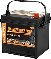 Vista 11 de Batería automotriz AGM de arranque y parada de tamaño grupal 24F, batería recargable de coche 12V 70Ah, 710 CCA, 120 RC