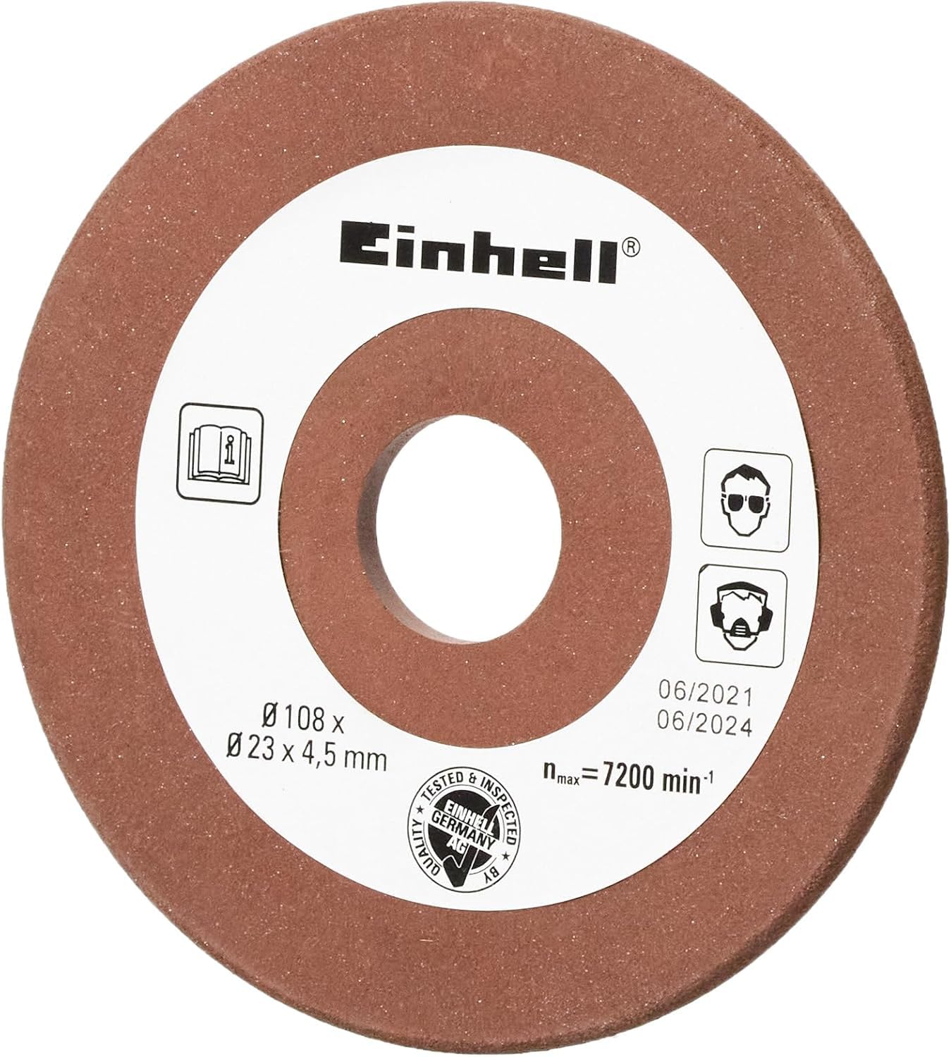 Einhell 4499920 GC-CS 85 E, Affilacatene per Motoseghe, 5500Giri/Min, 85 W, 230 V, Rosso & Mola di ricambio 4,5 mm