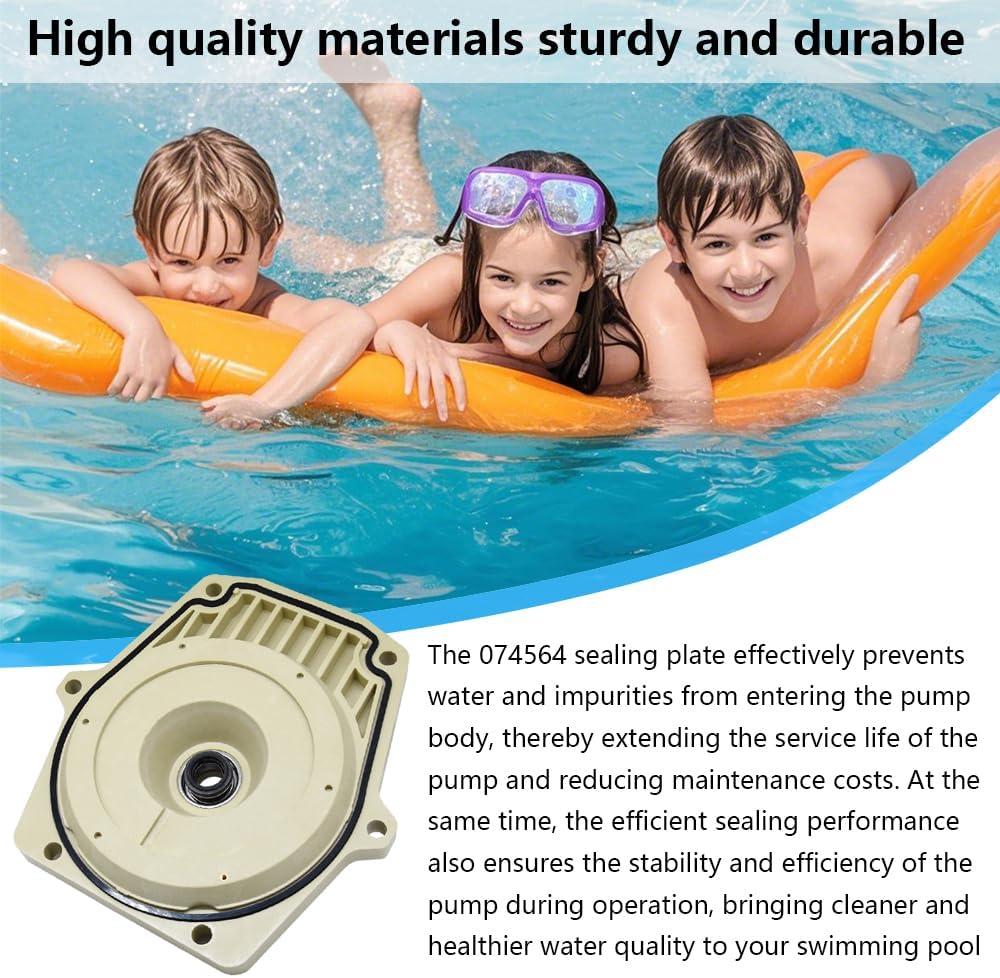 074564 25357-300-000 V20-208 Seal Plate Replacement for Pen-tair Whisperflo Intelliflo Swimming Pool Pump | Seal Plate Gasket & Shaft Seal PS-1000 Included
