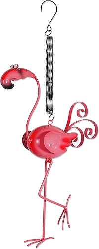 Sunset Vista Design - Decoración de jardín animada, 18 pulgadas, flamenco