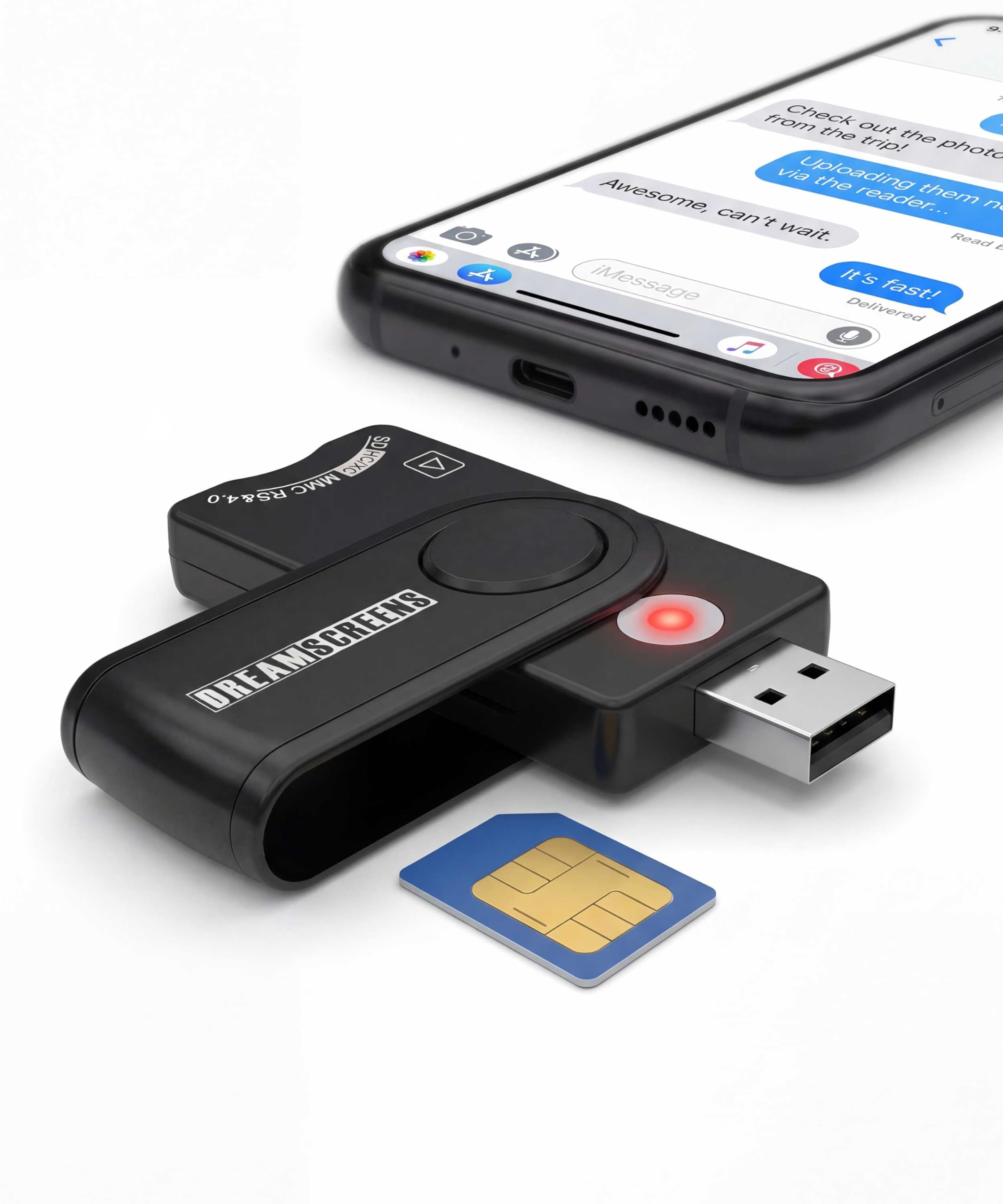 【知識ある人お得】SIMカードが挿せるドラレコ Amazon.co.jp: Dreamscreens USB SIMカードリーダー マルチメディア SD