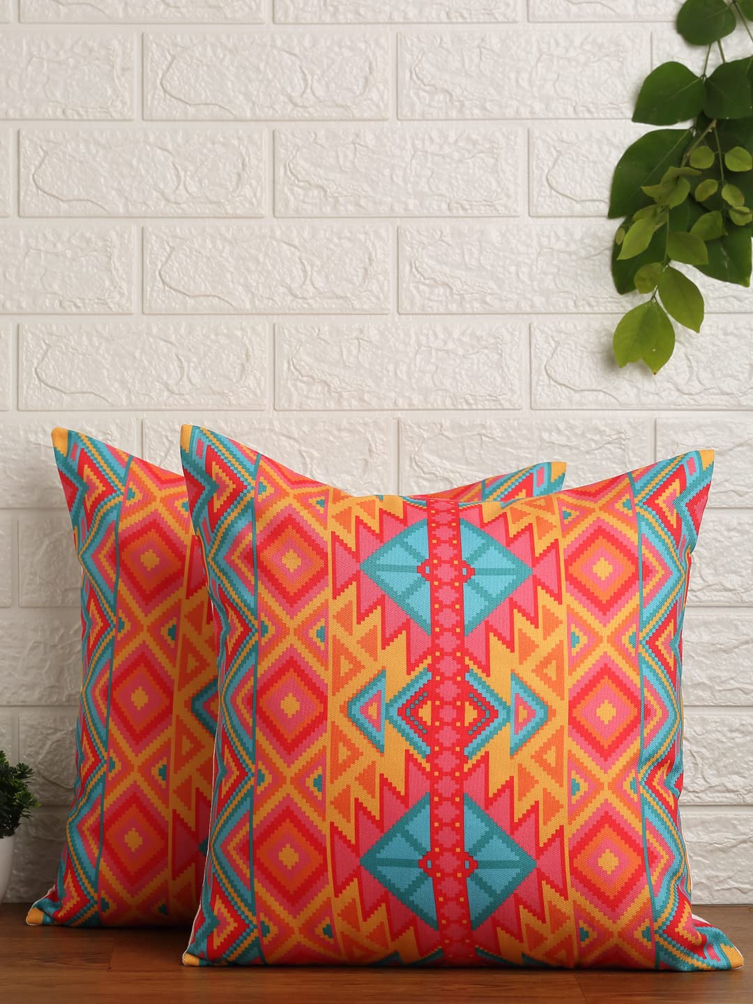 Alina Decor Abstract Printed Cushion Covers for Home, Decorative Sofa Throw Pillow Case Soft Rich Fabric Square Pillow Covers for Sofa, Living Room, Bedroom, Couch, Chair (16 x 16 Inches, Set of 3) (B0CBXS3SXJ) Amazon Price History, Amazon Price Tracker