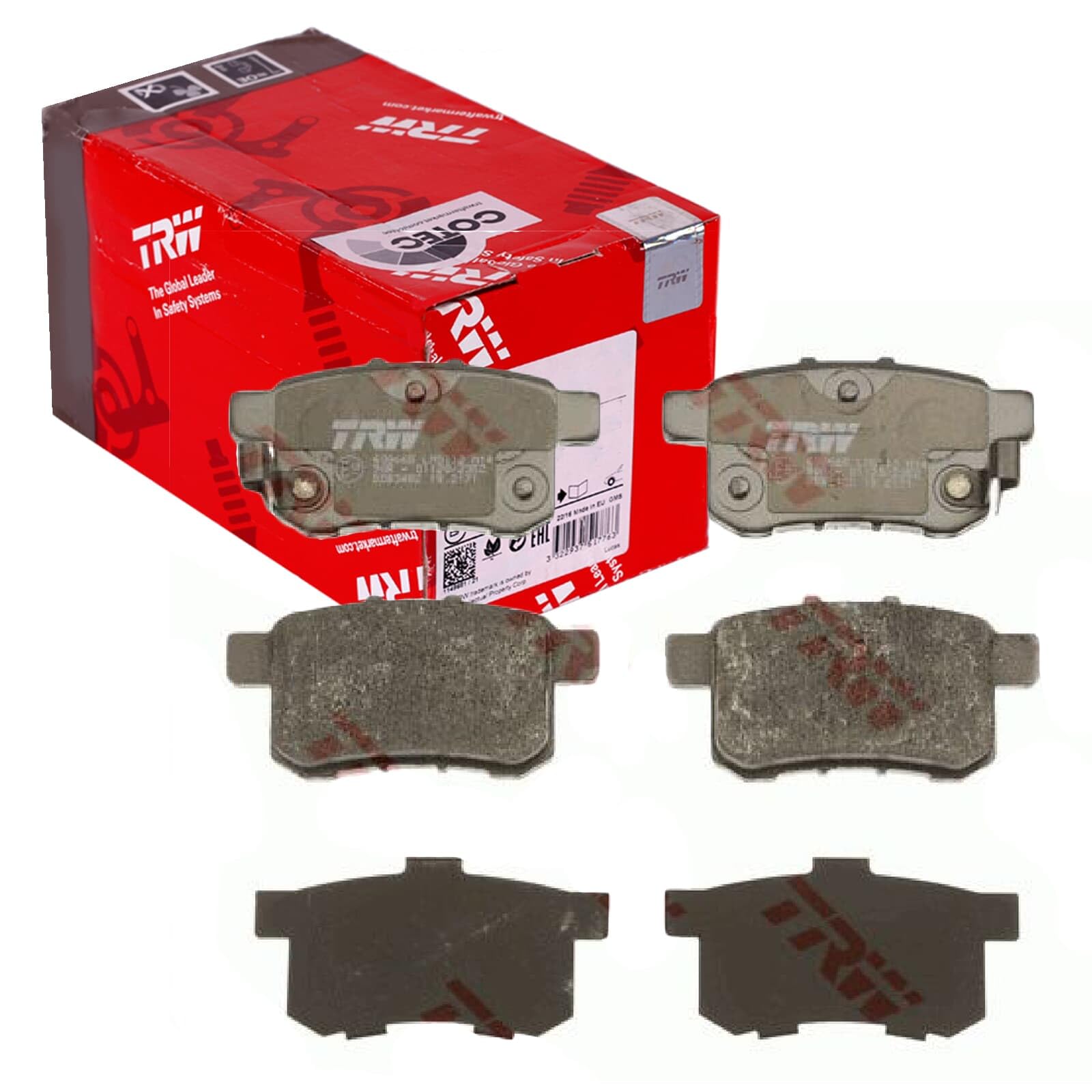 TRW AUTOMOTIVE AFTERMARKET GDB3482 pastilla de freno