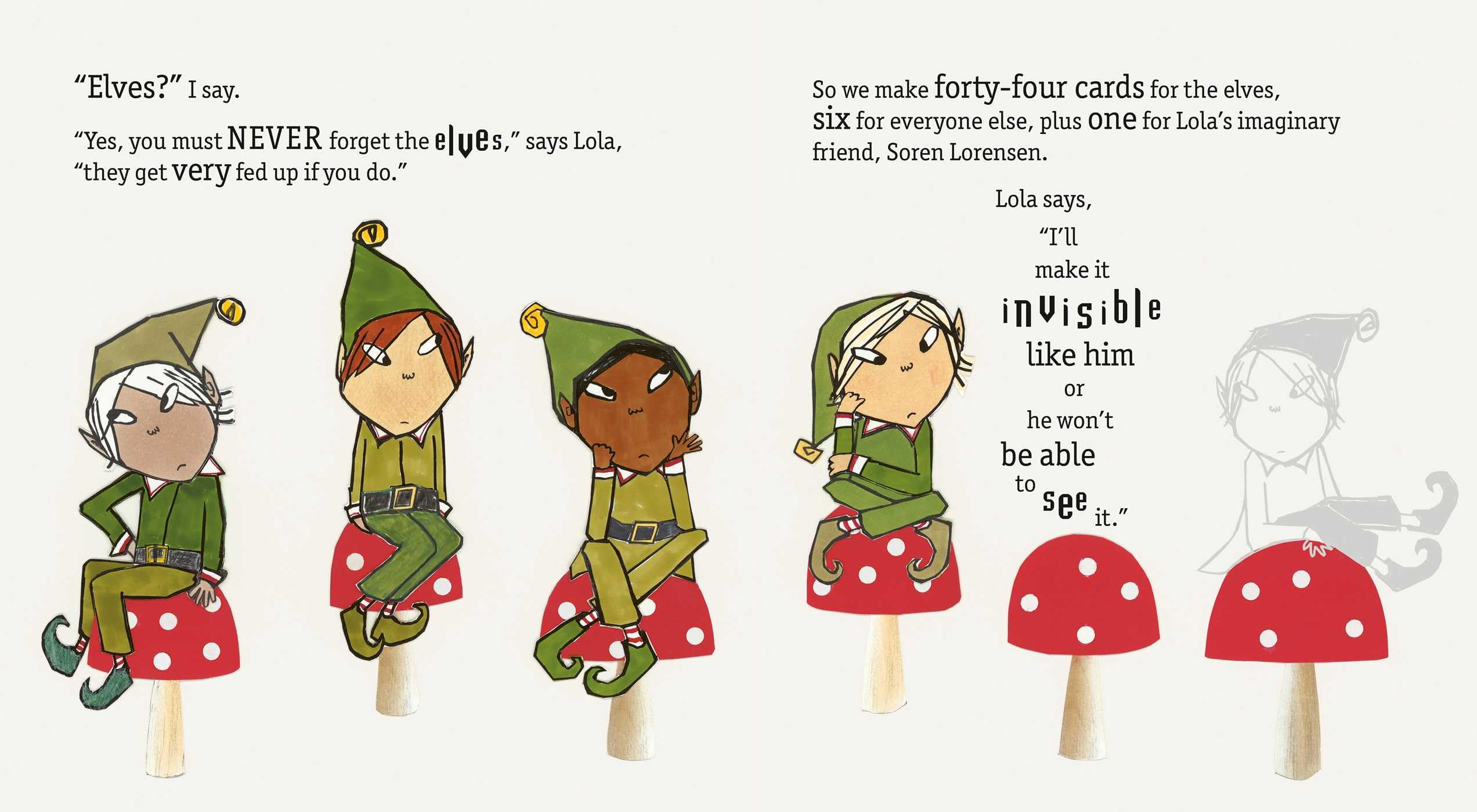 I am Wishing Every Minute for Christmas: Start your Christmas countdown with Charlie and Lola!