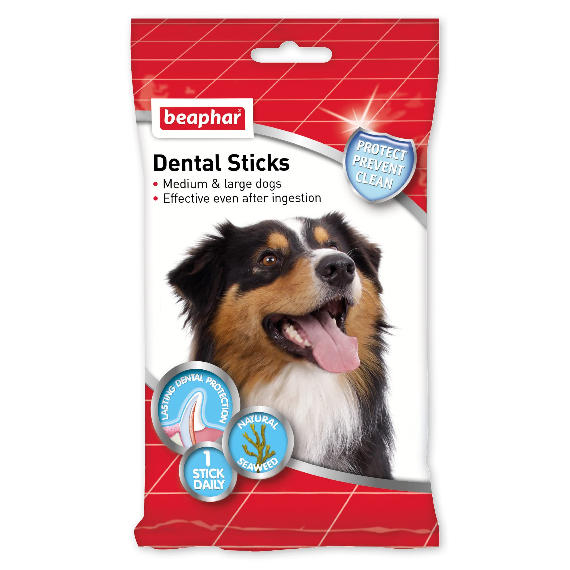 BEAPHAR UK Beaphar Dental bâtons pour les grands chiens med / pack LGE de 1