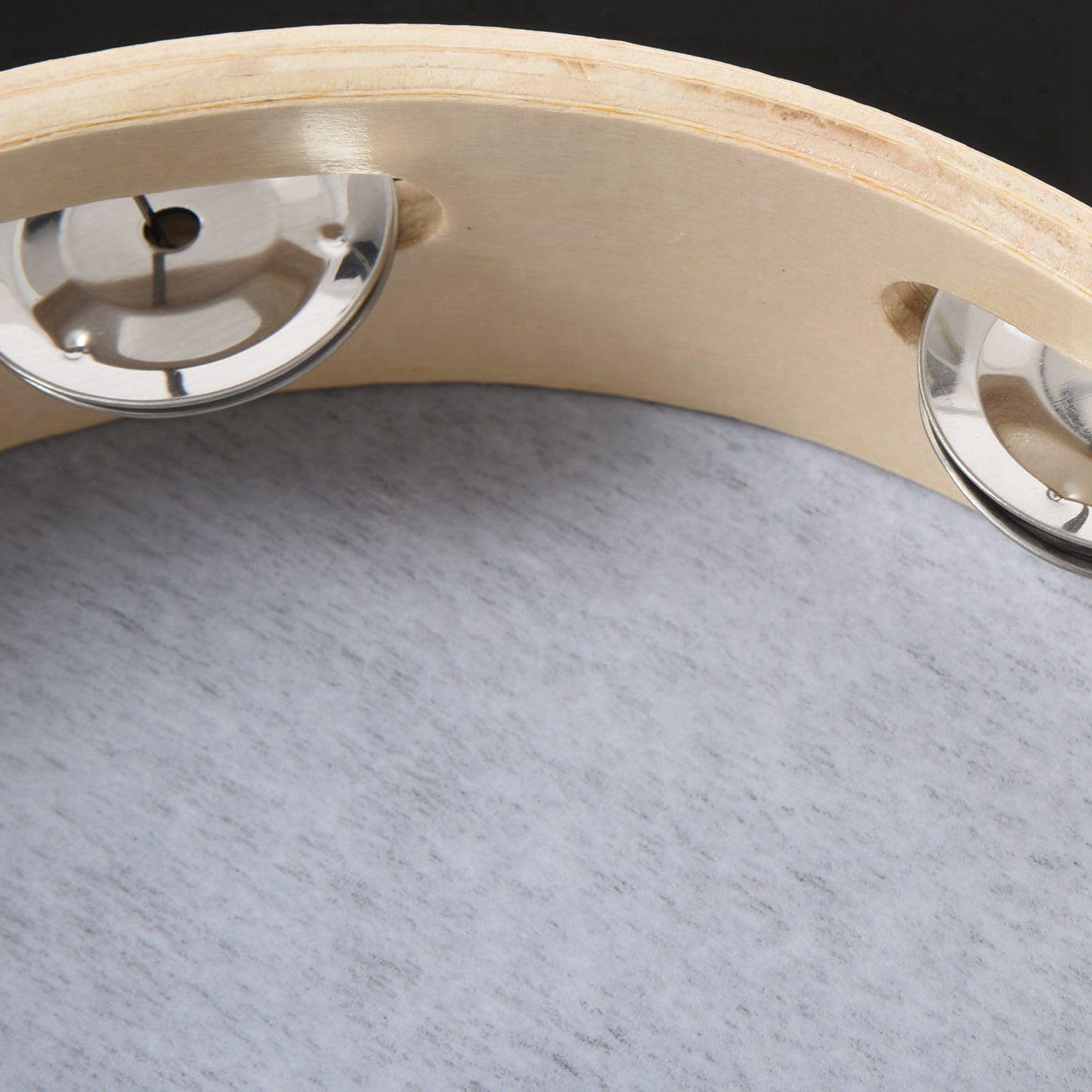 10 Pezzi Tamburello Leggero in Legno con Pelle 8 Pollice 20cm