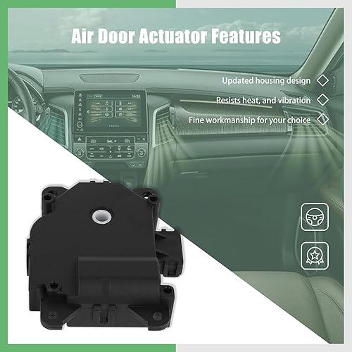 Miniatura 3 de SCITOO Actuador de puerta de mezcla de calentador HVAC 604-828, compatible con Subaru Outback 2013-2018, para Legacy 2013-2018, principal, actuador