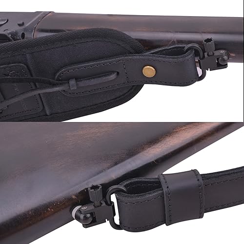 Miniatura 7 de Soporte de munición de cuero para rifle de caza para 3030 .357 .45 .45-70 .22 12GA 20GA