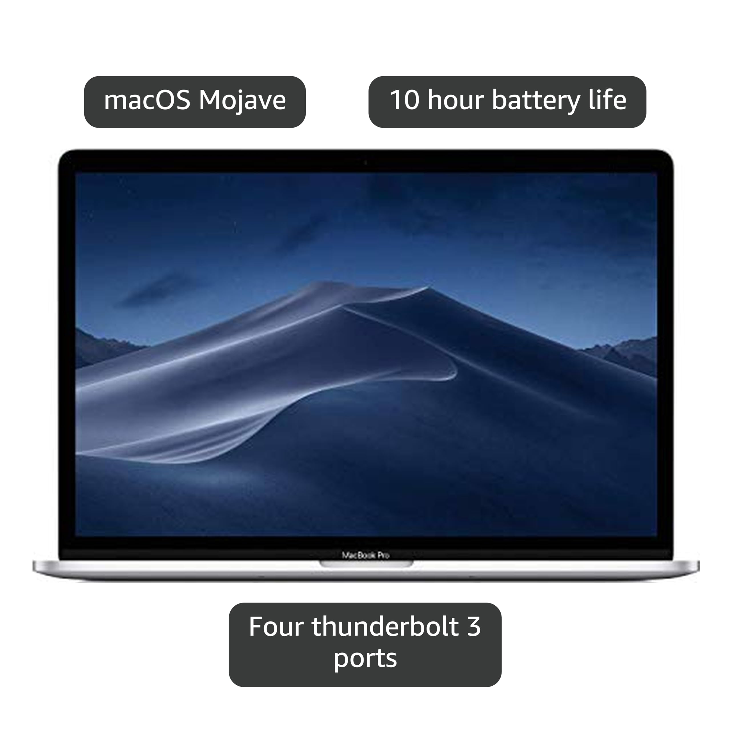 Amazon.com: Apple 2018 MacBook Pro with 2.2GHz Intel Core i7, 15
