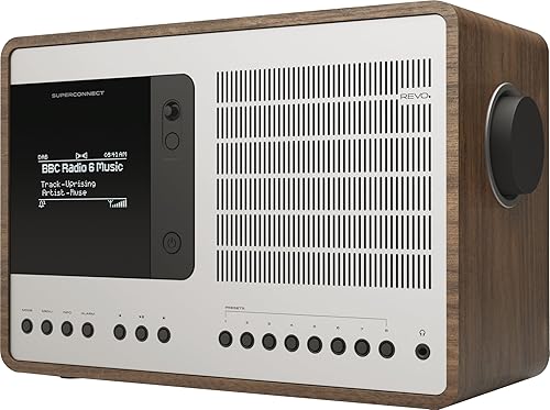 Revo SuperConnect - Radio de mesa de lujo multiformato