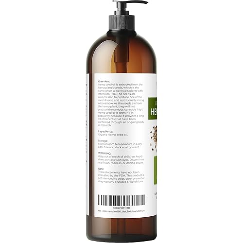 Vista 40 de velona Amla Oil USDA certificado orgánico - 32 onzas líquidas Aceite portador 100% puro y natural Virgen extra, sin refinar, prensado en frío