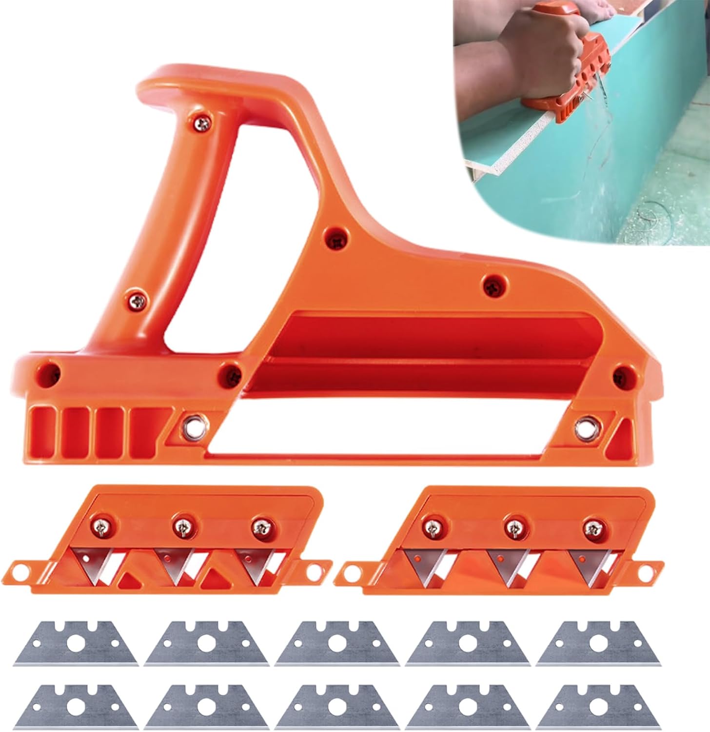 TripleBlade Edge Planer, Multifunction Plasterboard Fast