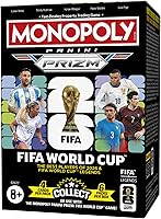 Monopoly Panini Prizm: FIFA World Cup Trading Cards Booster Box | Current Stars and FIFA World Cup Legends | Gifts for...