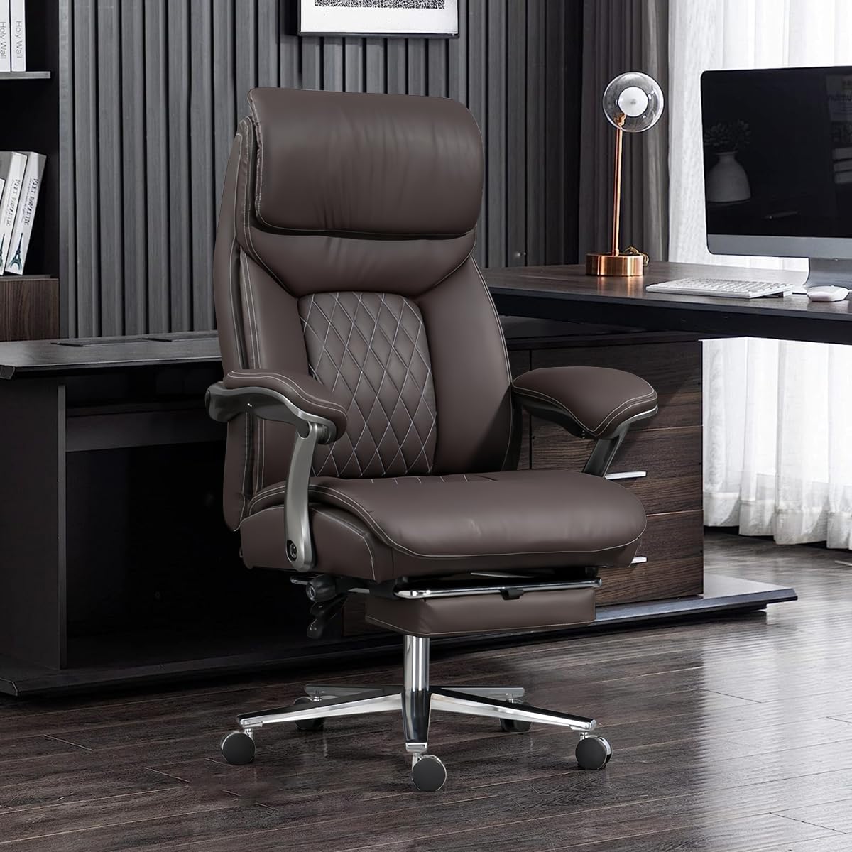 XUEGW High-Back Rocking Executive Office Chair
