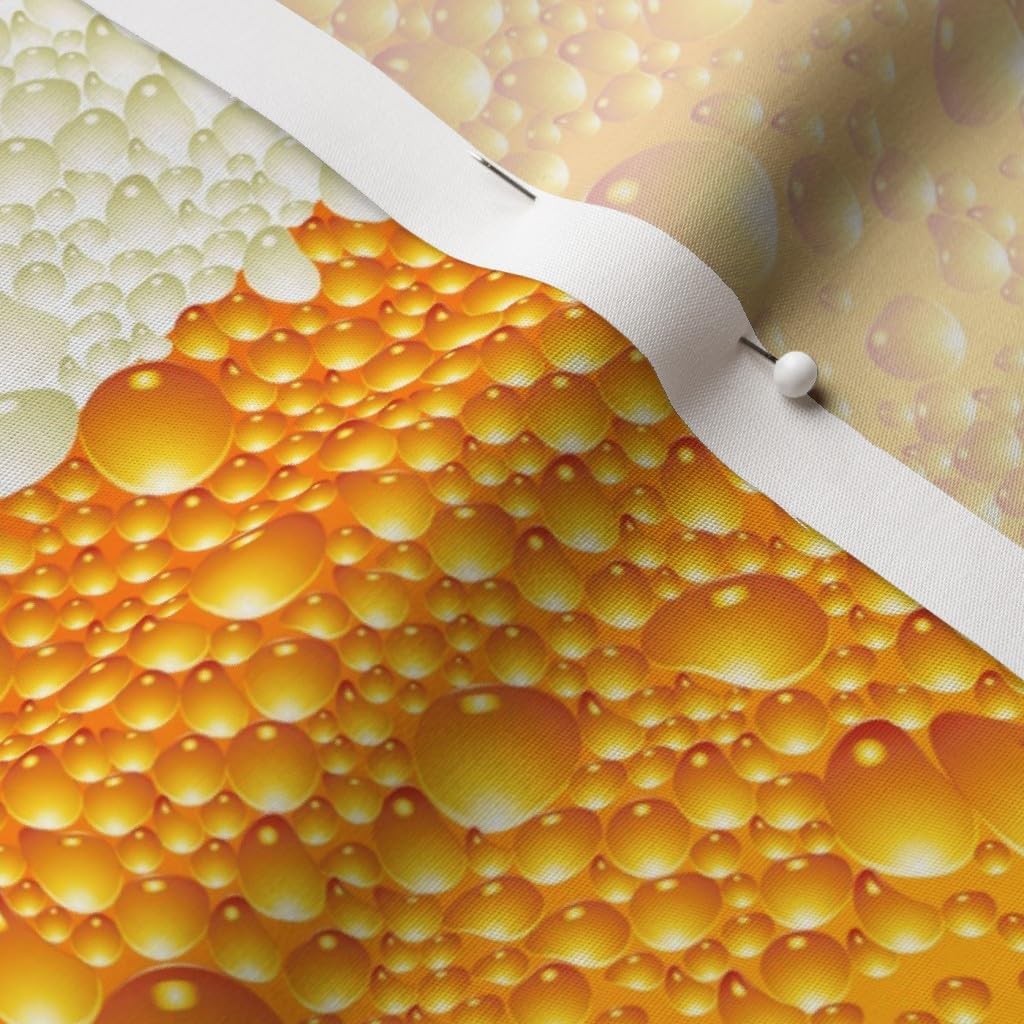 Spoonflower Fabric - Beer Glass Pattern Cute Modern Funny Football Octoberfest Alcohol Printed on Cotton Poplin Fabric by The Yard - Sewing Shirting Quilting Dresses Apparel Crafts