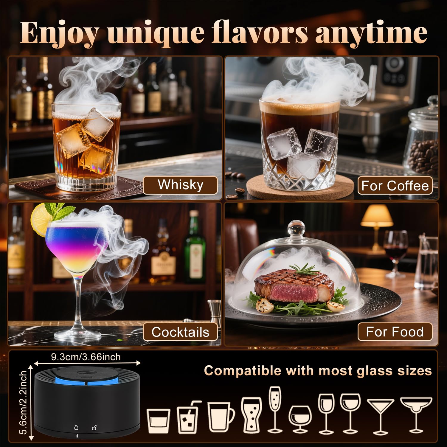 Onderscheidende Proeverijset met 4 Whiskyglazen - Glencairn - Mood Company