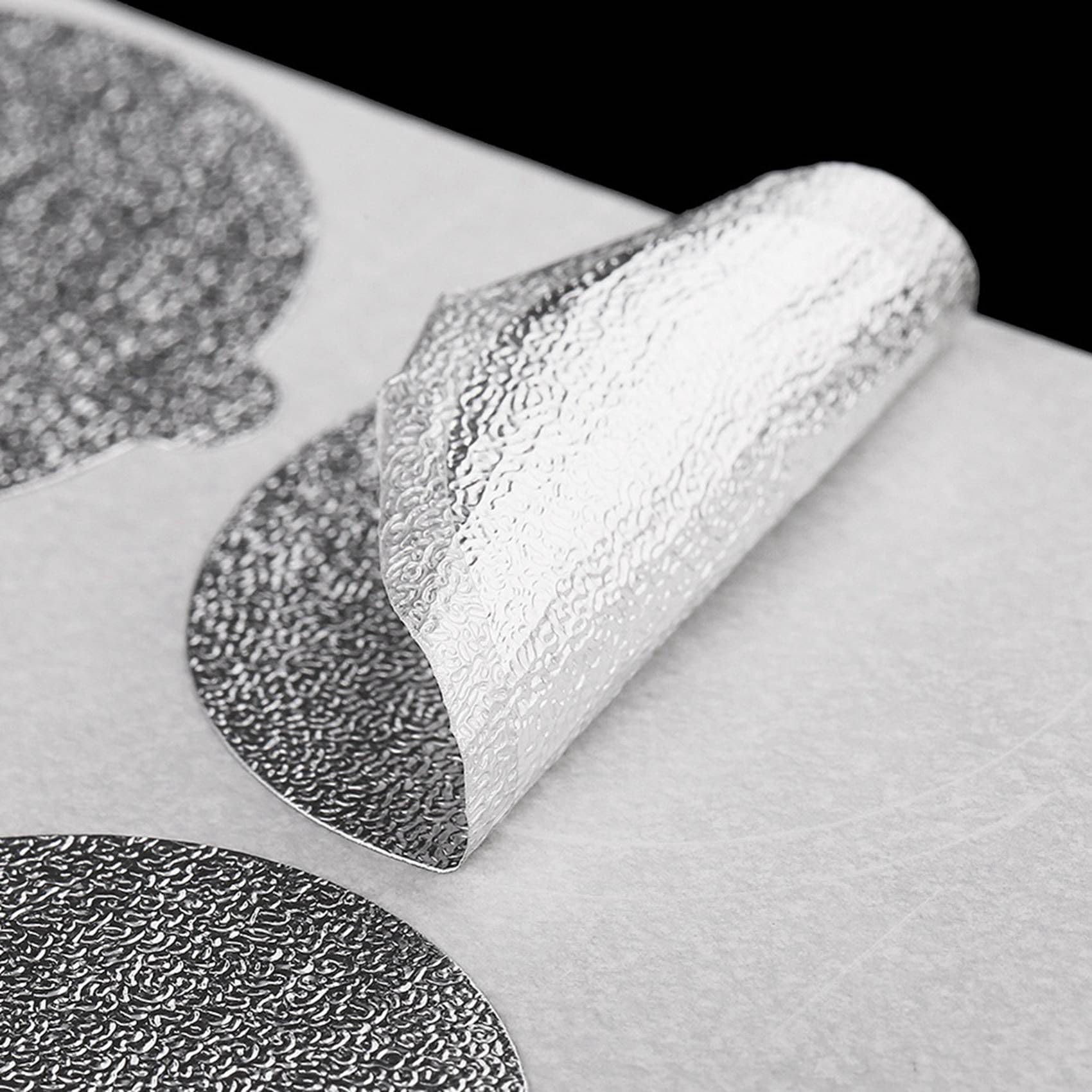 1000 Piezas para CáPsula de Recarga Autoadhesiva Reutilizable para Tapa de Cerveza de Papel de Aluminio Pegatina de CáPsula