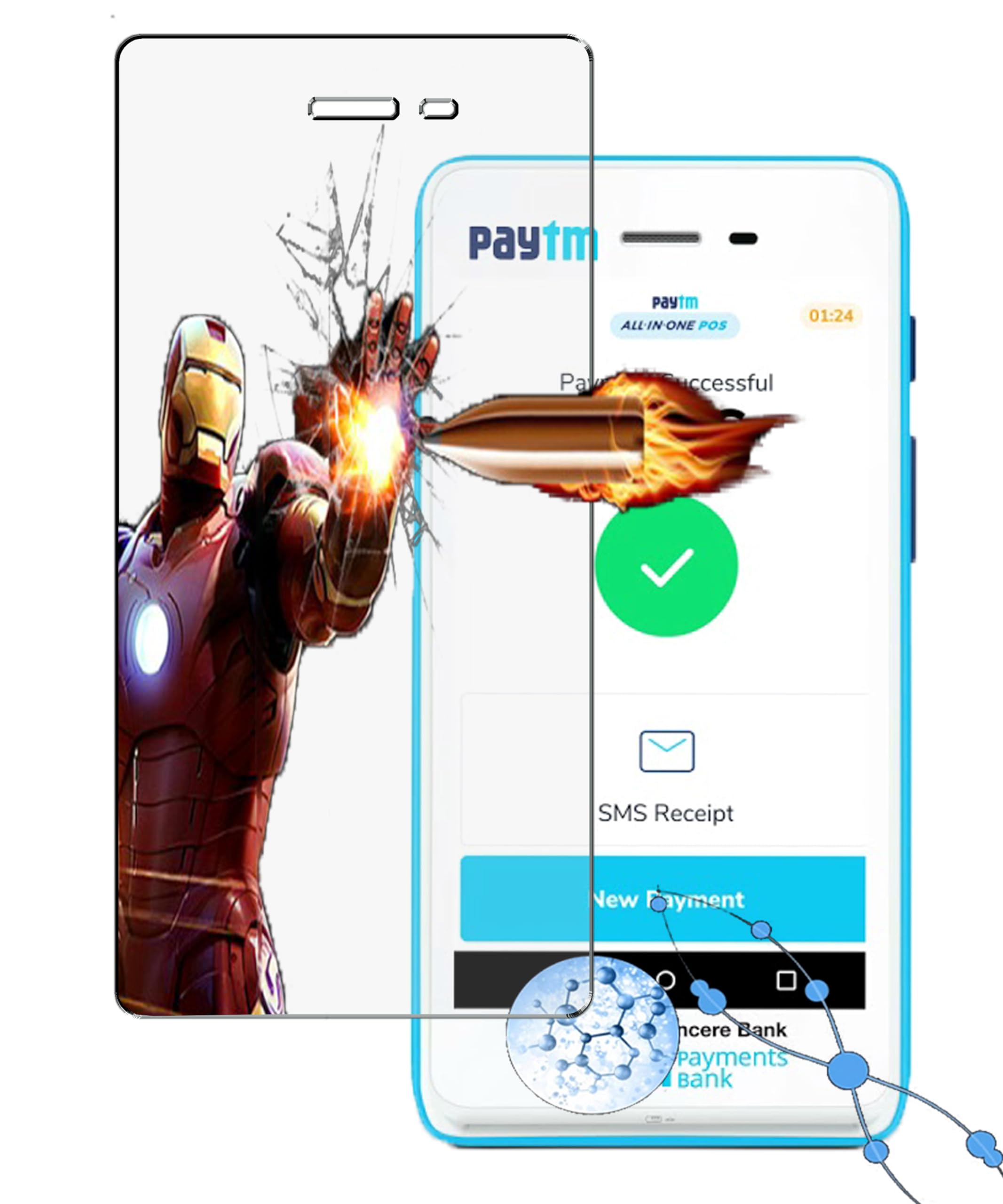 naxton® (Pack of 2 Clear Screen Guard for P a y t m Card Swipe all in one android POS Device With Nano Technology, HD Clarity, Scratch Free, Unbreakable (B0CL9QCDD6) Amazon Price History, Amazon Price Tracker