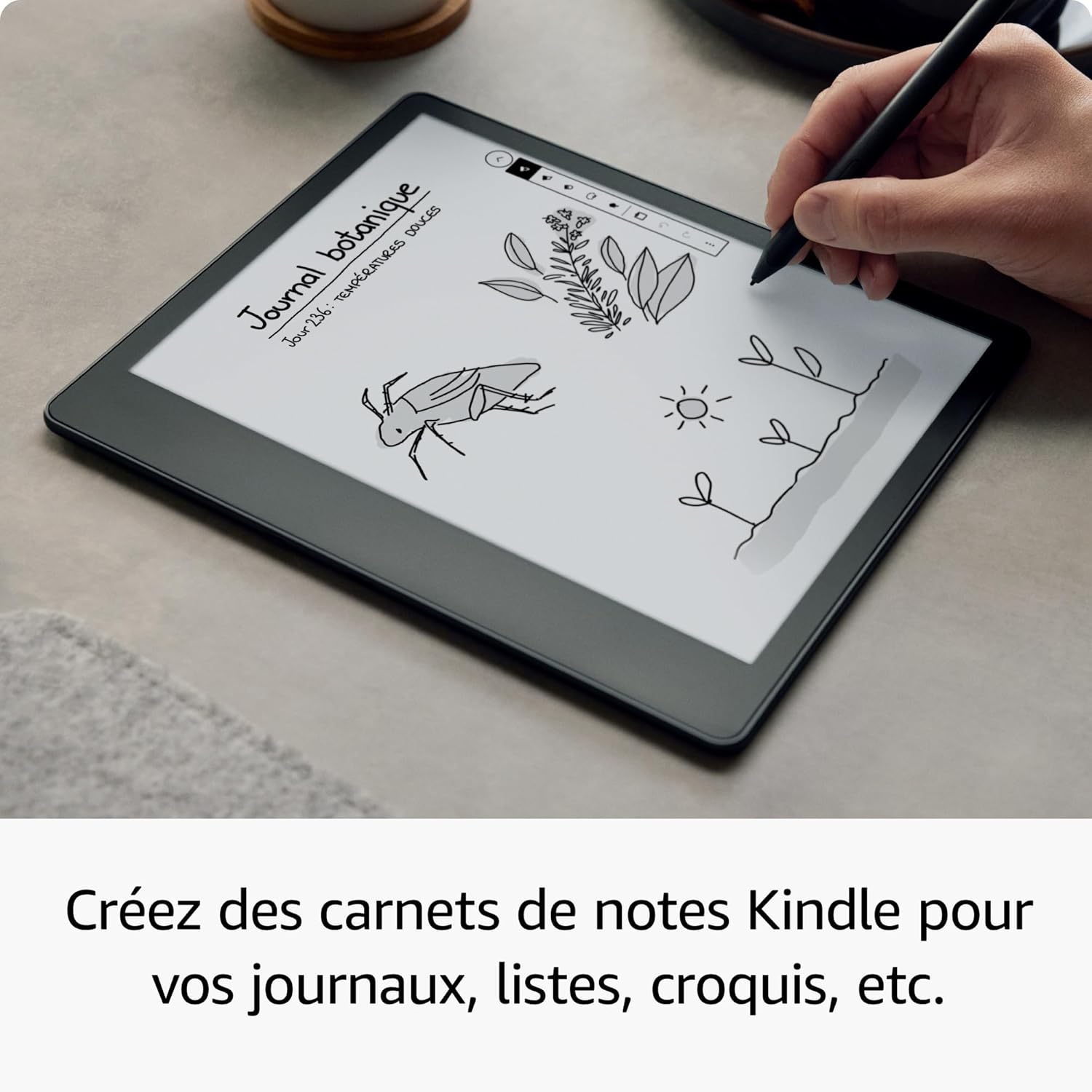 Kindle Scribe 32Go : lisez, écrivez, annotez sur un écran Paperwhite 10.2" - Description